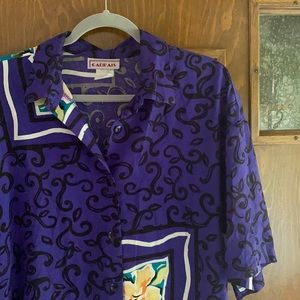 Vintage 80’s Cabrais Casual Button Down